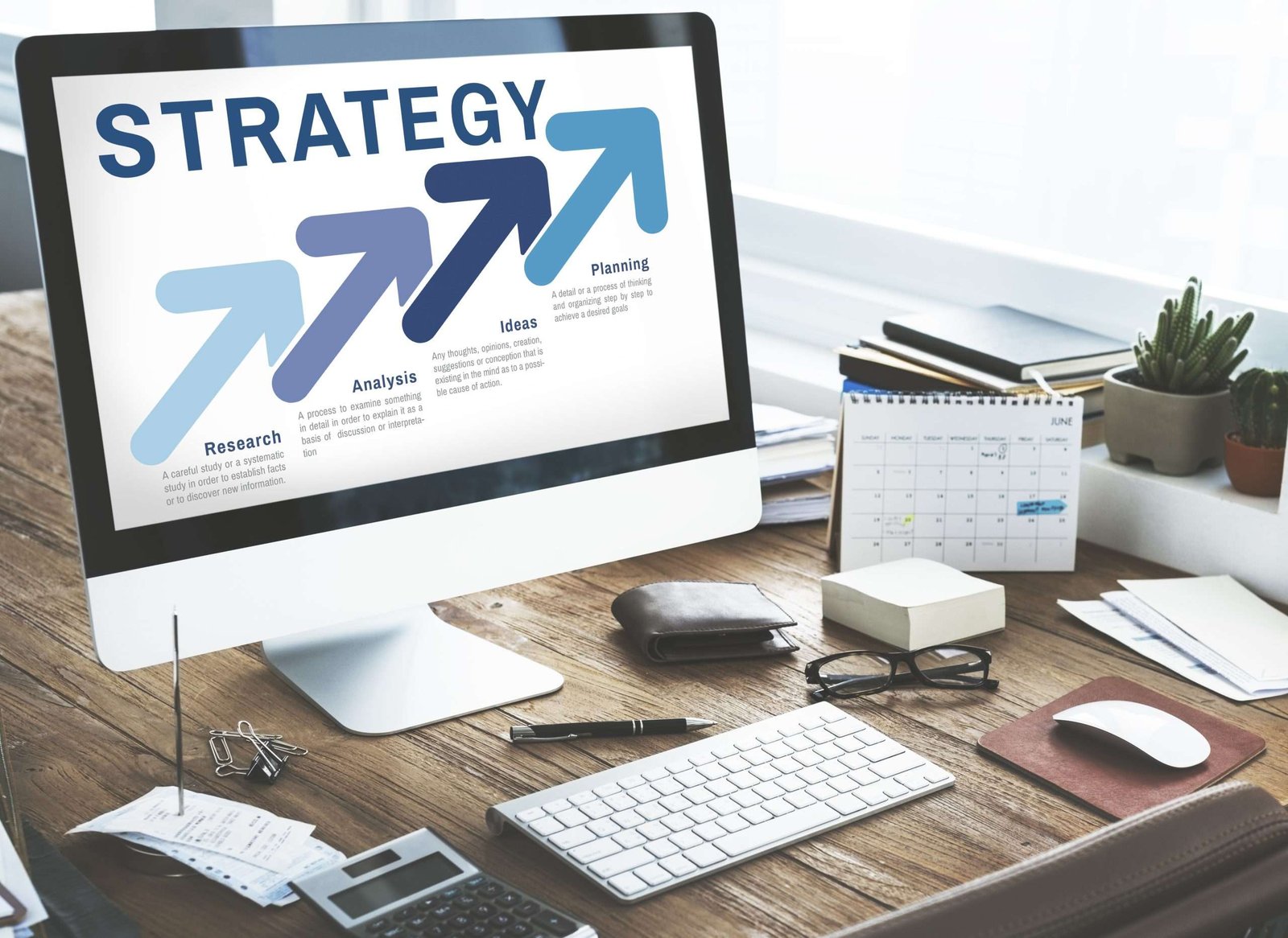 Strategy Business Planning Analysis Concept